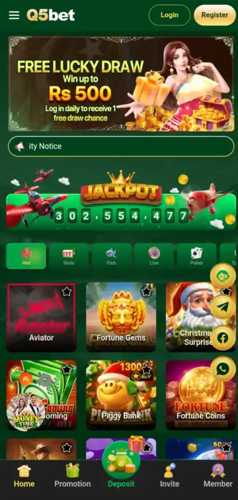 Q5Bet Game Download
