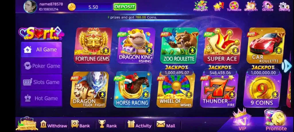 RS777 VIP Real Earning Game